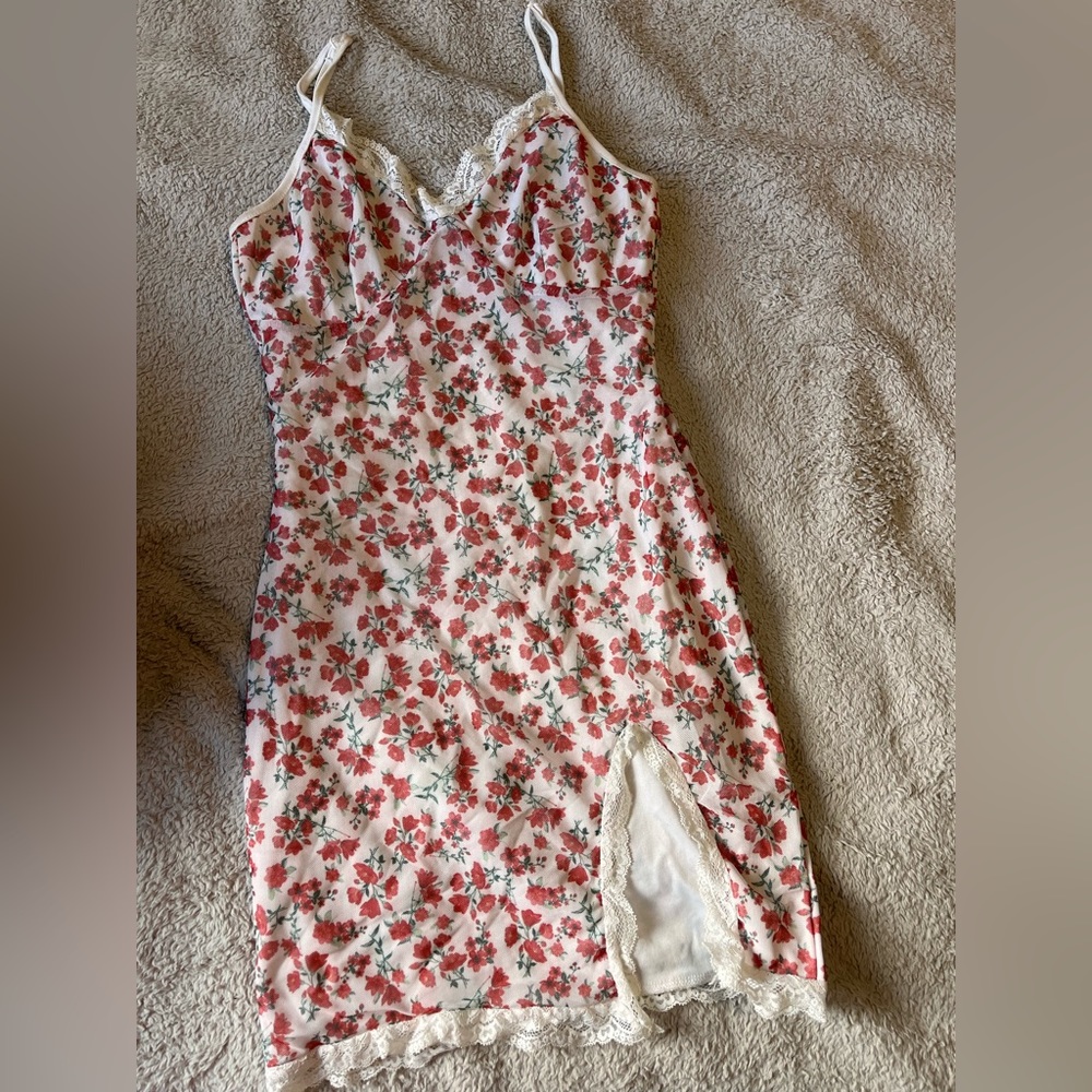 J for Justify brand mini floral and lace lining dress from Ross size small